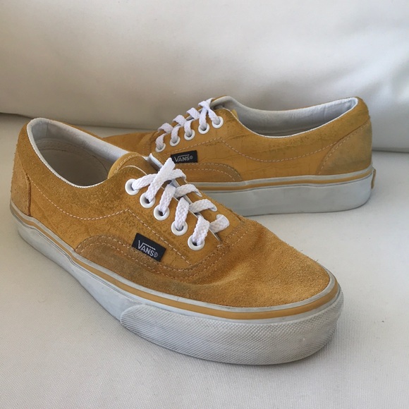 vans era mustard